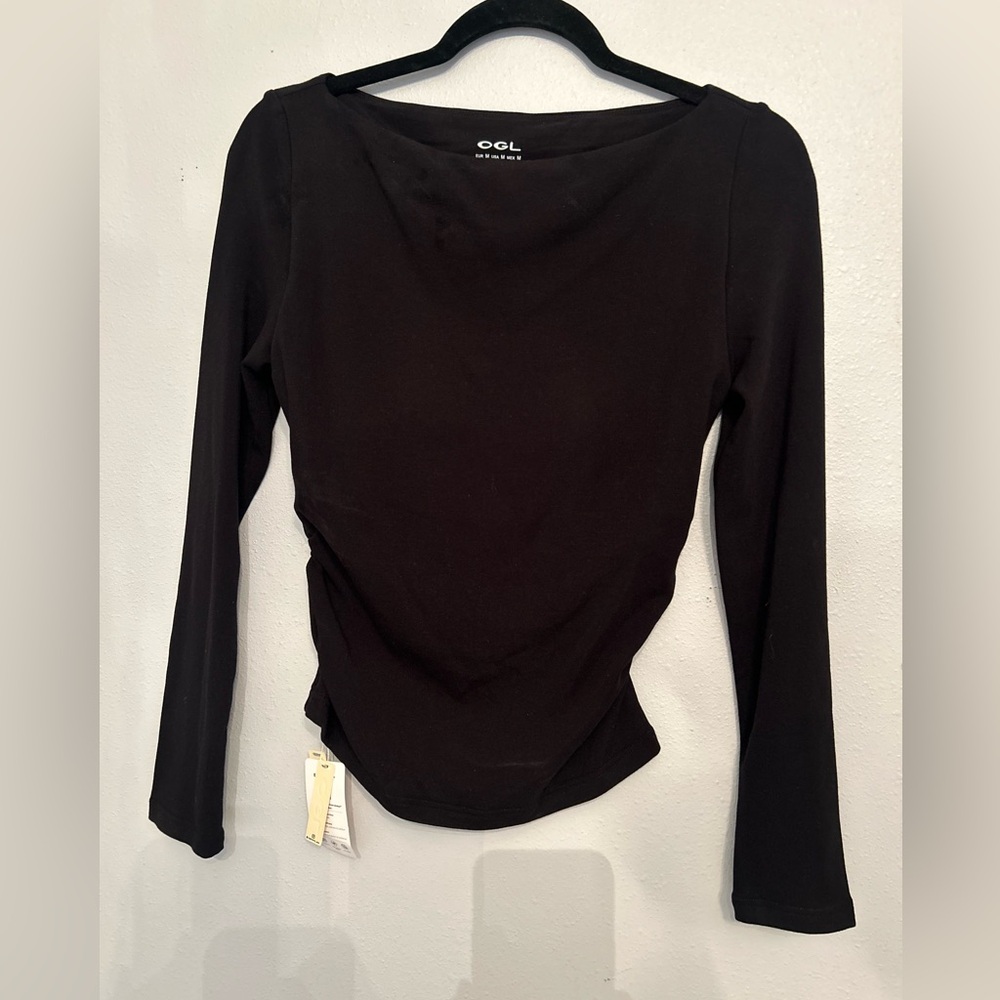 OGL Black Long Sleeve Blouse M